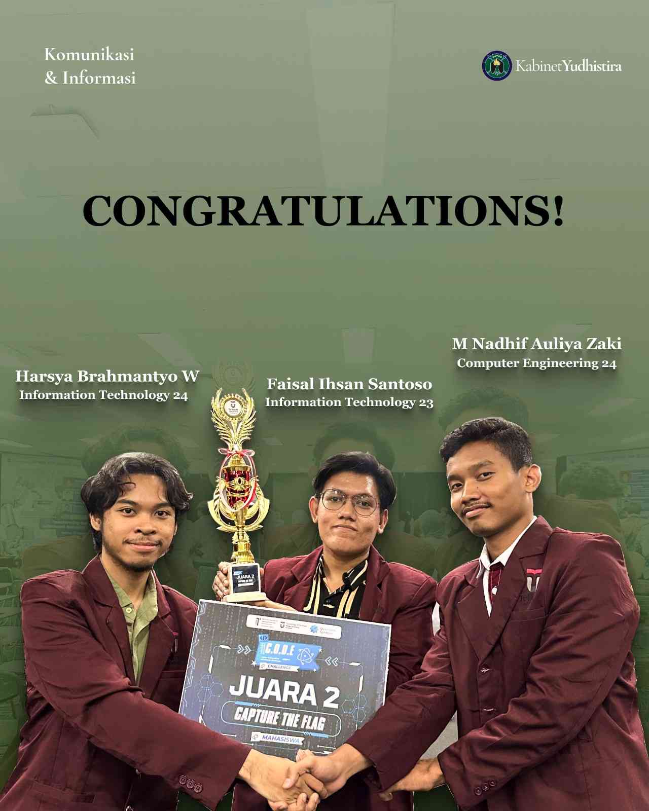 CTF C.O.D.E Telkom University Surabaya