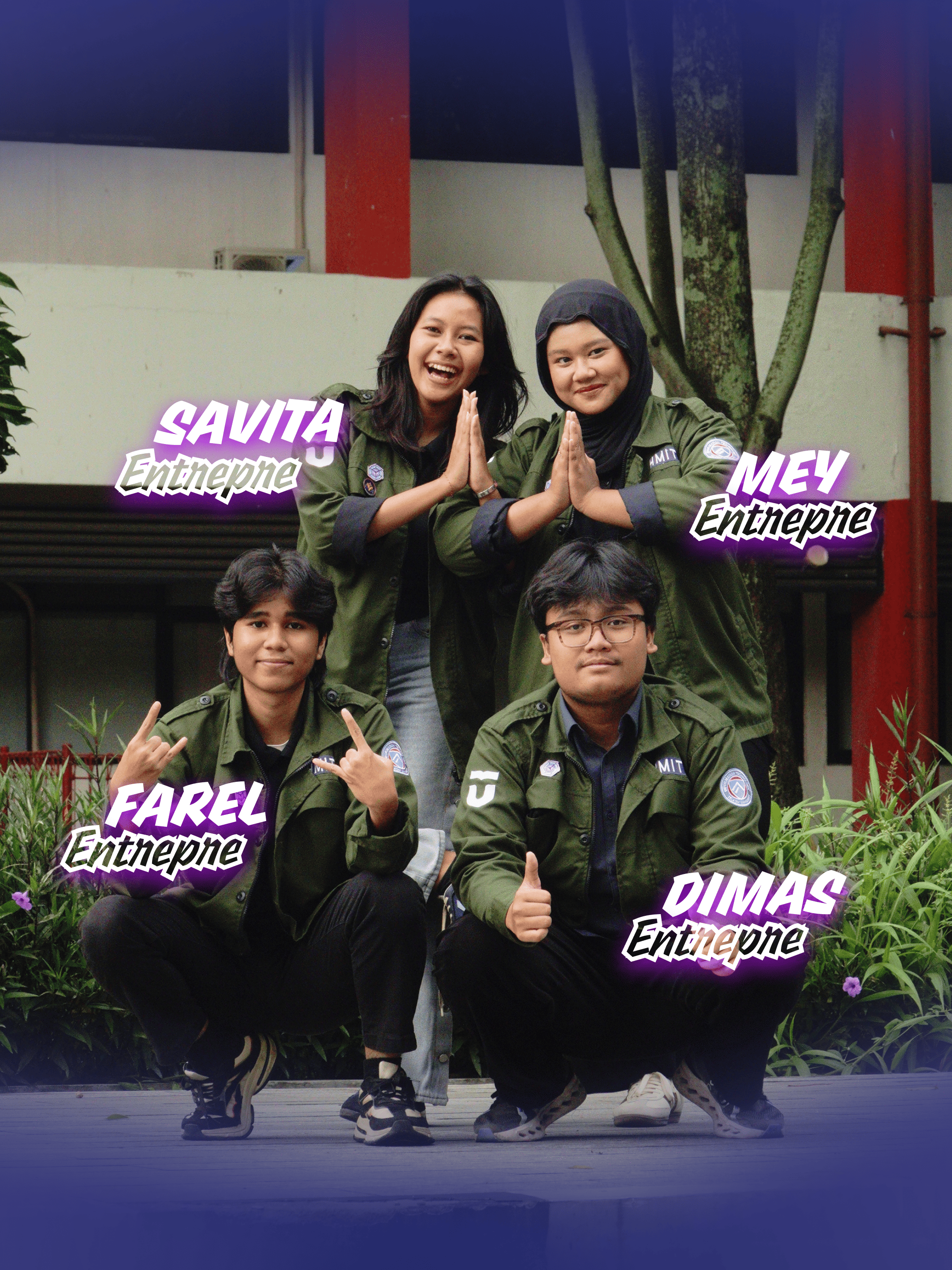 Savita, Farel, Meyla & Dimas